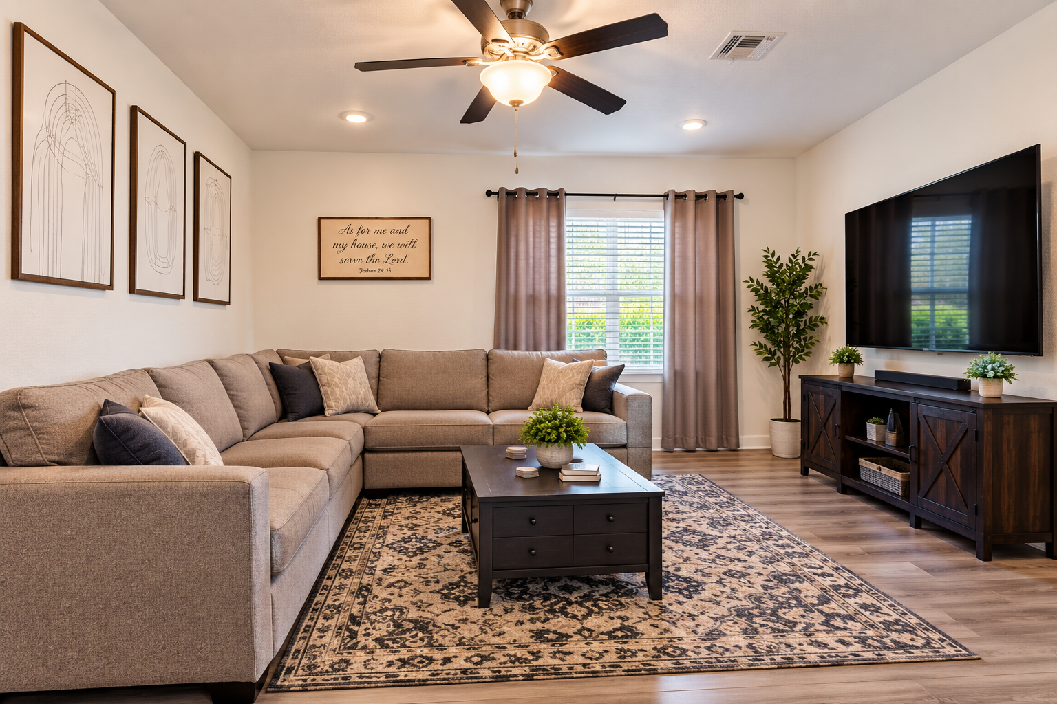 Living and common room